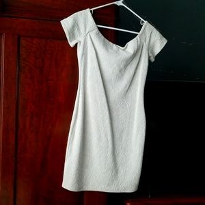 Chelsea!& Violet Dress size M Brand new Cream Ivory colored with a bit sparkle